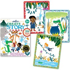 eeBoo Sequencing & Communication Story Cards: Volcano Island