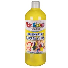 Toy Color Superwashable Finger Paint: Yellow - 1000ml