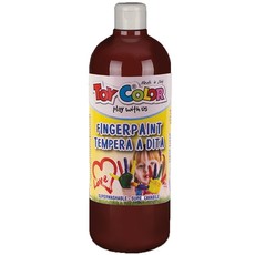 Toy Color Superwashable Finger Paint: Brown - 1000ml