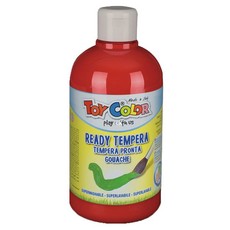 Toy Color Superwashable Tempera Paint: Red - 500ml