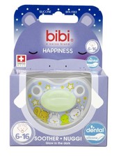 Bibi - 6-16m Silicone Soother - Glow In The Dark