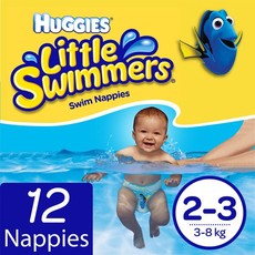 Huggies - Little Swimmers Size 2-3 - 12 Nappies (3-8kg)