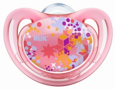Nuk - Freestyle Silicone Soother - Pink