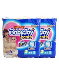 BabyJoy Pants - Size 3 Diapers - Double Pack