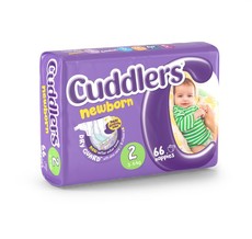 Cuddlers - Newborn - Size 2 - 66's