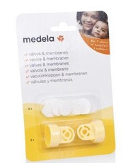 Medela - 2 Valve Heads and 6 Membranes For Medela - Breastpump