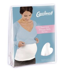 Carriwell - Seamless Preggy Belly Bando - White