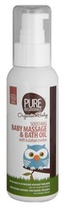 Pure Beginnings - Soothing Baby Massage and Bath Oil with Kalahari Melon - White