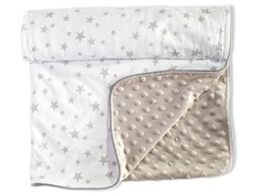 Cotton Collective Baby Cot Blanket - Star Design
