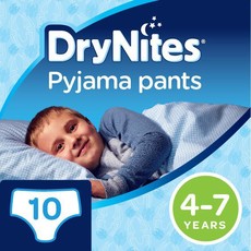 DryNites - 4-7 Years Pyjama Pants - Boy - Pack of 10