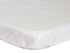 Cotton Collective Cot Fitted Sheet - White