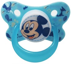 Disney - Mickey natural Silicone Pacifier - Blue