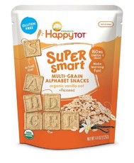 Happy Family - Happy Tot Alphabet Snack Vanilla Oat - 125g