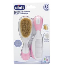 Chicco - Brush And Comb Natural Bristles
