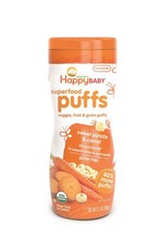 Happy Family - 6x 60g Baby Puffs Sweet Potato and Carrot