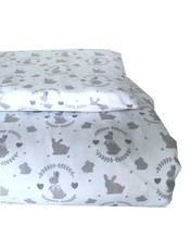 Cot Duvet Cover and Pillowcase - Bunny