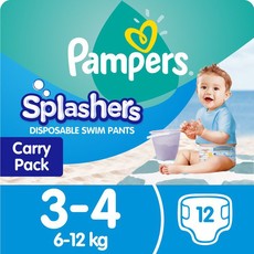 Pampers - Splashers Swimming Pants 12 Nappies - Size 3-4