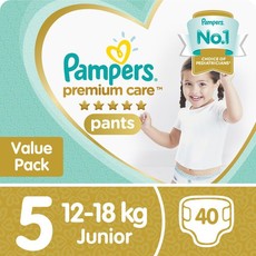 Pampers Premium Care Pants - Size 5 Value Pack - 40 Nappies