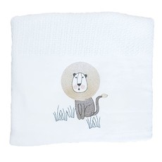 Babes & Kids | Lion Cellular Cotton Baby Blanket