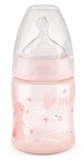 Nuk - 150ml FC Bottle Silicone Teat size 1 - Rose Rabbit