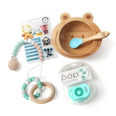 Tobbie & Co Royal Combo Baby Shower Gift Set - Teal One