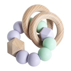 Chu Teether - Rattle Ring - Lavender & Mint