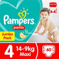 Pampers Pants - Size 4 Jumbo Pack - 60 Nappies