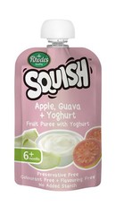 Squish - 12 x 110ml Apple, Guava & Yoghurt Puree