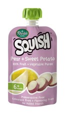 Squish - 12x 110ml Pear & Sweet Potato Puree