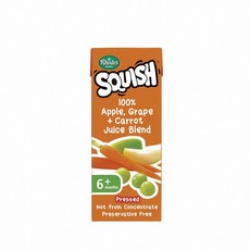 Squish 100% Juice Blend Apple, Carrot & Grape - 24 x 200ml