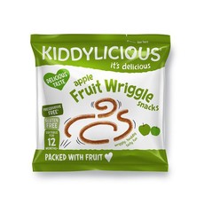 Kiddylicious Fruit Wriggles - Apple - 18 x 12g