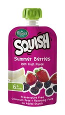 Squish - 12 x 110ml Summer Berries Puree