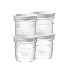 Tommee Tippee - Breast Milk Storage Pots - 4 Pack