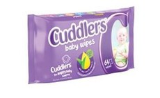 Cuddlers - Baby Wipes -16 x 64 Wipes