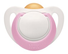 Nuk Latex Genius Soother White & Pink 0-6m