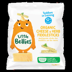 Little Bellies Organic Cheese & Herb Fiddlesticks - 7x12g