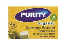 Purity Organic Rooibos - Strawberry Tea 12x30g