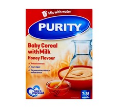 Purity Baby Cereal with Milk - Honey 24x200g