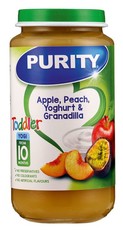 Purity Fourth Foods - Apple,Peach, Yoghurt & Granadilla 24x250ml