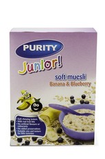 Purity Junior Soft Muesli - Banana & Blueberry 12x350g