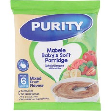 Purity Mabele Soft Porridge - Mixed Fruit 12x350g