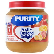 Purity Second Foods - Fruit Custard Delight 24x125ml