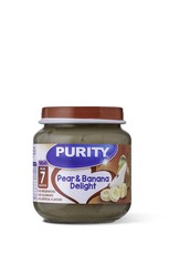 Purity Second Foods - Pear & Banana Delight 24x125ml