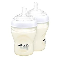 Vital Baby - Nuture Feeding Bottle - 240ml - 2 pack