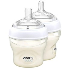 Vital Baby - Nuture Feeding Bottle - 150ml - 2 pack