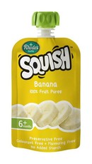 Squish - 12x 110ml Banana Puree