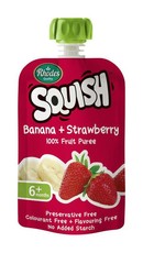 Squish - 12x 110ml Banana & Strawberry Puree