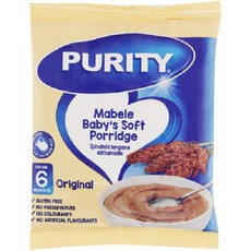 Purity Mabele Soft Porridge - Original 12x350g
