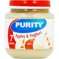 Purity Second Foods - Apples & Yoghurt 24x125ml
