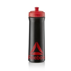 Reebok Water Bottle - Black/Red (Size: 750ml)